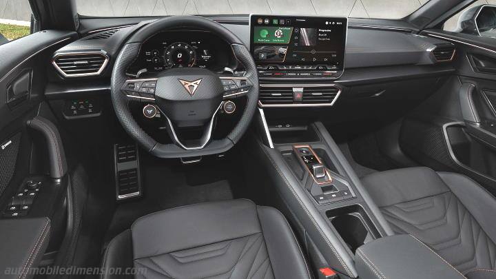 CUPRA Formentor 2024 dashboard