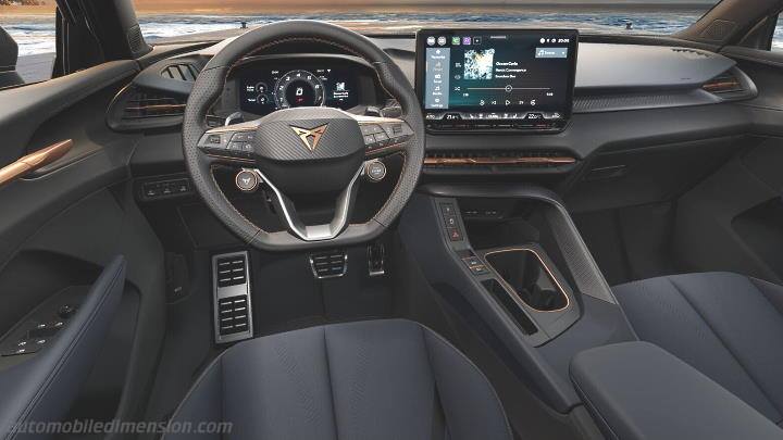 CUPRA Terramar 2025 dashboard