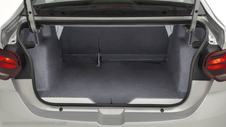 Dacia Logan Abmessungen, Kofferraumvolumen und ähnlichen