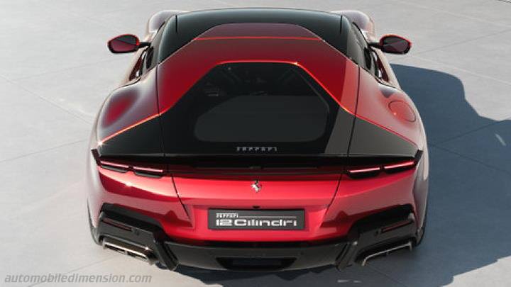 Ferrari 12Cilindri 2024 bagageutrymme