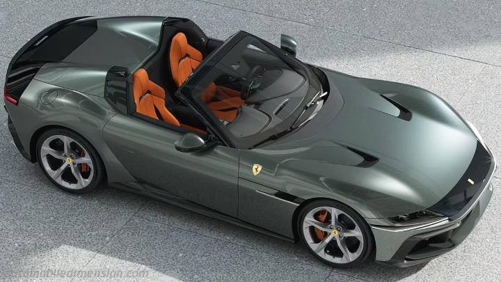 Ferrari 12Cilindri Spider 2024 kofferbak