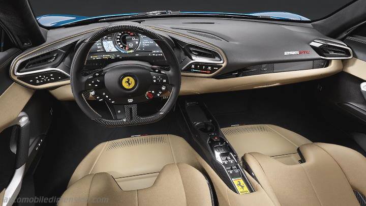 Ferrari 296 GTS 2023 dashboard