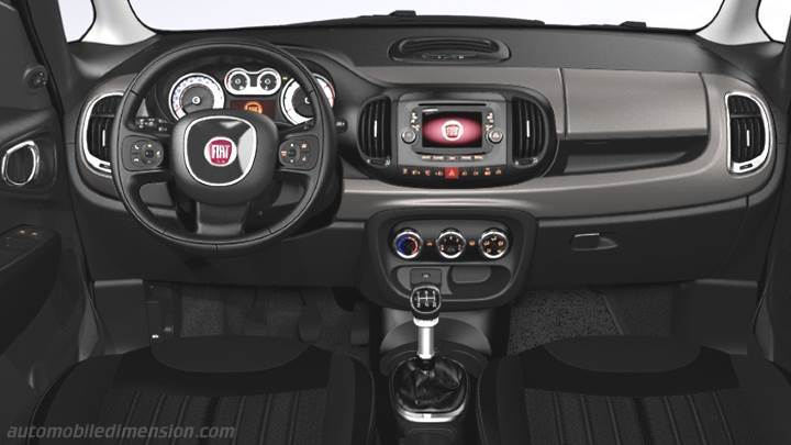 Fiat 500L Living 2013 dashboard