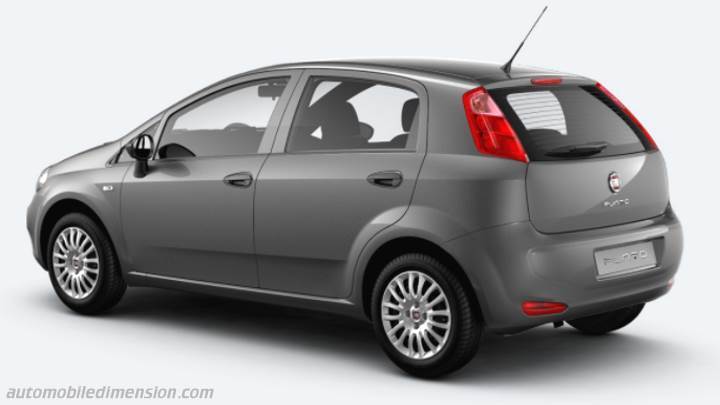 Fiat Punto dimensions, boot space and similars