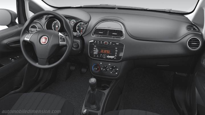 Fiat Punto 2012 Abmessungen Kofferraumvolumen Und Innenraum