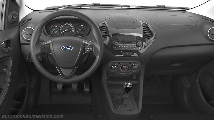 Himlen Unødvendig kaos Ford Ka+ dimensions, boot space and interior