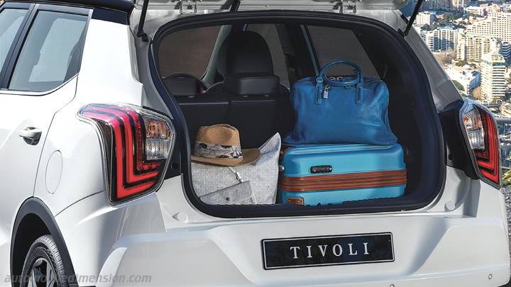 KGM Tivoli 2024 boot space