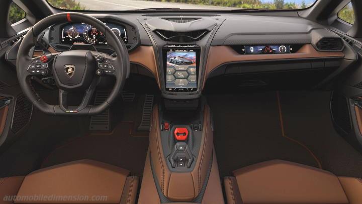 Lamborghini Temerario 2025 dashboard