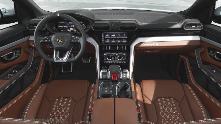 Lamborghini Urus S 2025 instrumentbräda