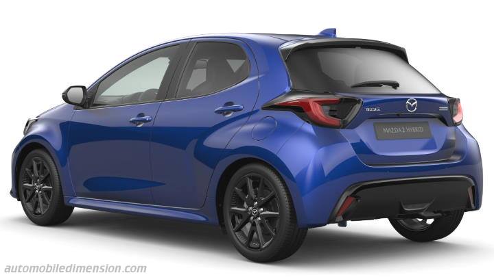 Mazda 2 Hybrid 2024 boot space