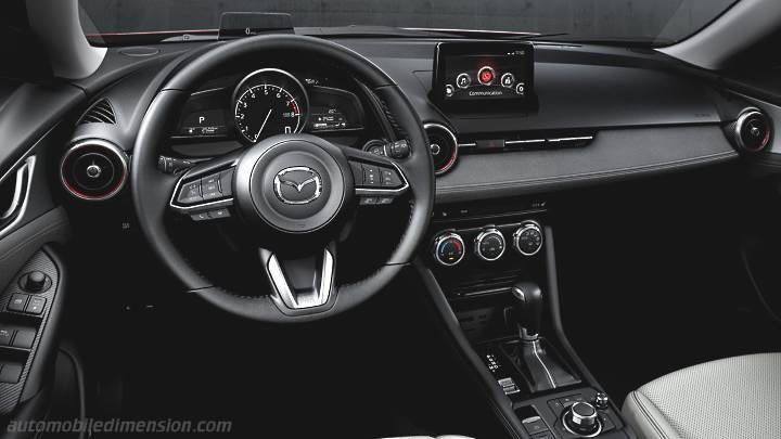 Mazda Cx 3 2018 Abmessungen Kofferraumvolumen Und Innenraum
