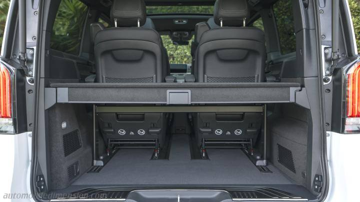 Mercedes-Benz V lg 2024 boot space