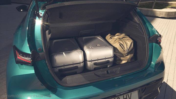 Peugeot 308 2026 boot space