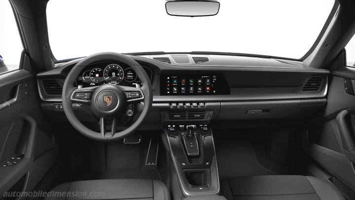 Porsche 911 Carrera 2024 instrumentbräda