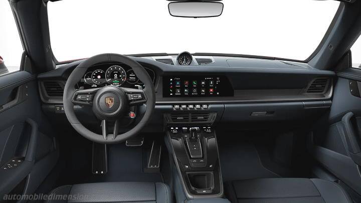 Porsche 911 Targa 4 2024 instrumentbräda