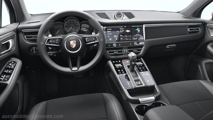 Porsche Macan 2022 dashboard