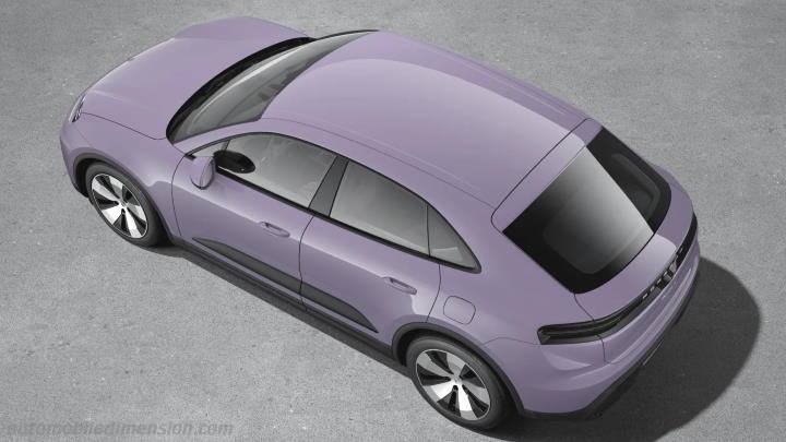 Porsche Macan Electric 2024 boot space