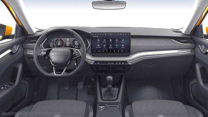 Skoda Octavia Combi 2024 dashboard