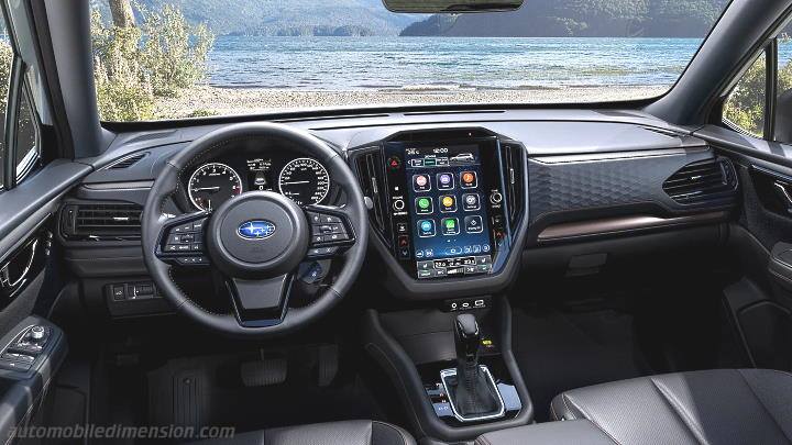 Subaru Forester 2025 dashboard