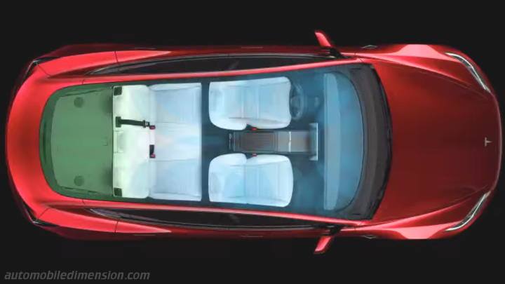 Tesla Model 3 2024 boot space