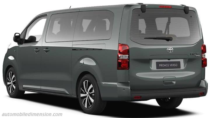 Toyota Proace Verso Long 2024 boot space
