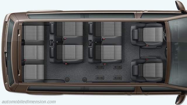 Interni Volkswagen Caravelle lg 2015