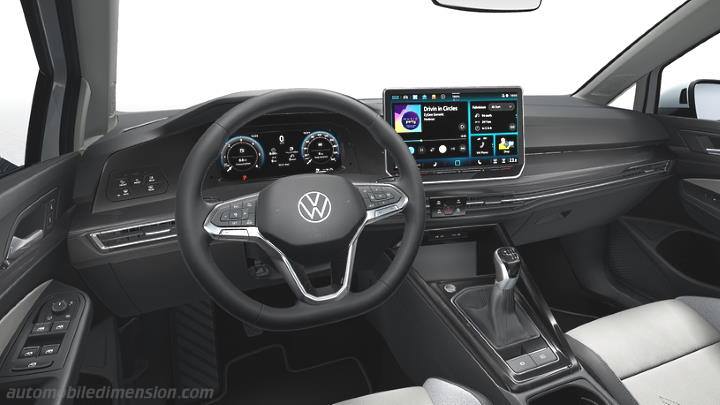 Volkswagen Golf 2024 dashboard