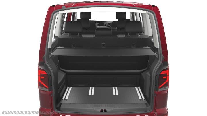 Volkswagen Multivan 2020 boot space