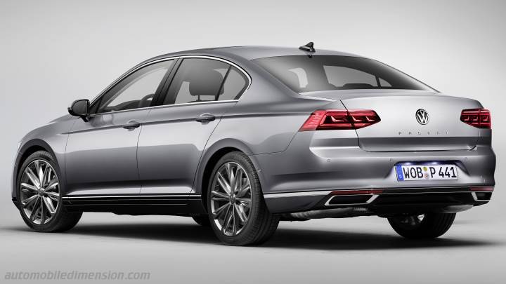 Volkswagen Passat dimensions and boot space: hybrid and