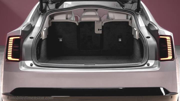 Volvo ES90 2025 boot space