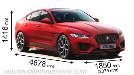 difference between a jaguar xf and xe