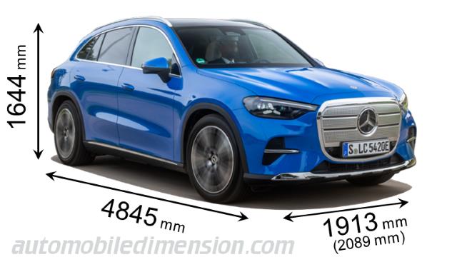 Mercedes-Benz GLC Electric dimensions