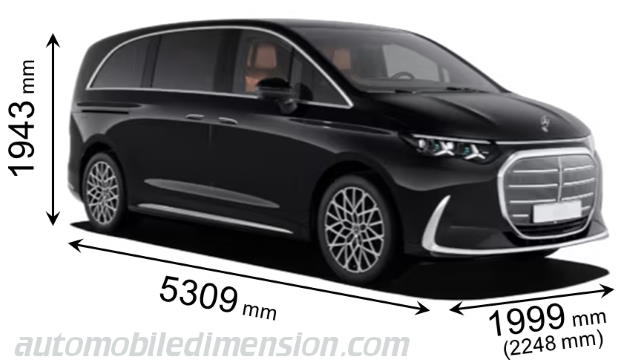 Mercedes-Benz VLE dimensions