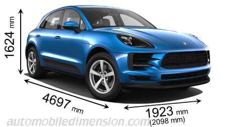 Porsche Macan 2019 Dimensions Boot Space And Interior