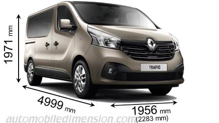 Renault Trafic Combi 2015 Dimensions Boot Space And Interior