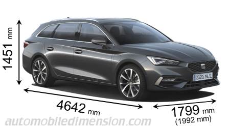 Seat Leon Sportstourer dimensions, boot space and electrification