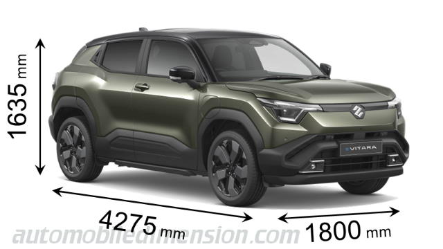 Suzuki e Vitara length x width x height