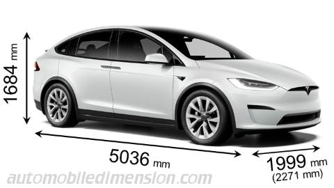 Tesla Model X Dimensions And Boot Space Electric
