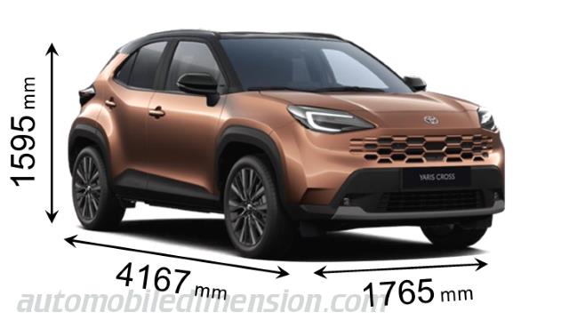Toyota Yaris Cross dimensions