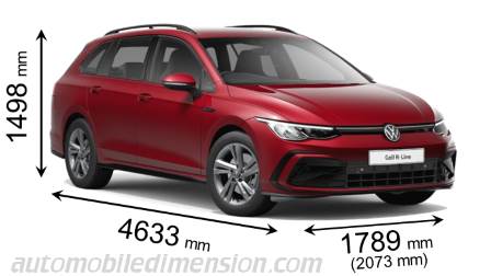 Volkswagen Golf Variant dimensions, boot space and electrification