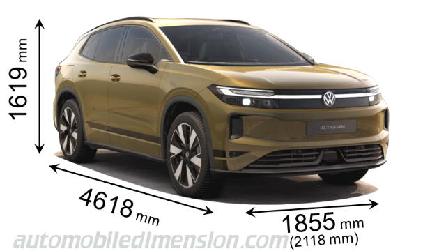 Volkswagen ID. Tiguan dimensions